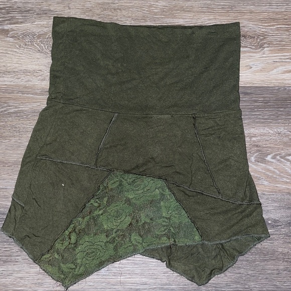 Umba Festival Mini Skirt or Top- Olive Green - Picture 5 of 8